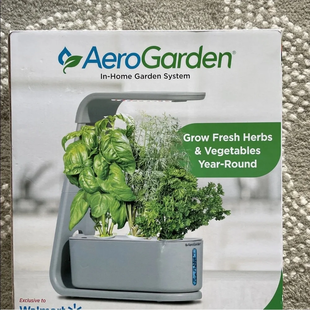 COPY - AeroGarden 3 Pods In-Home Garden System With LED Lights - gray - Picture 1 of 8